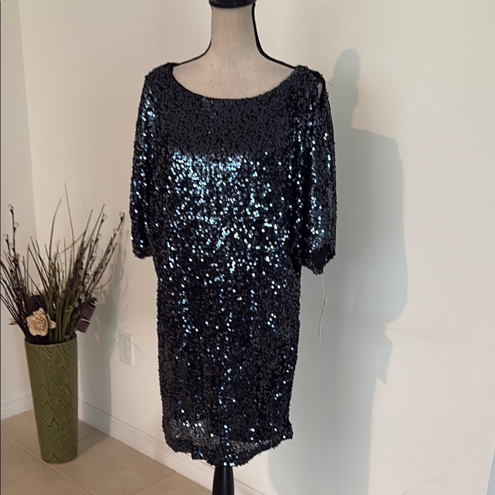 NWT $139 NV couture macys dress sz 8 sequins 933